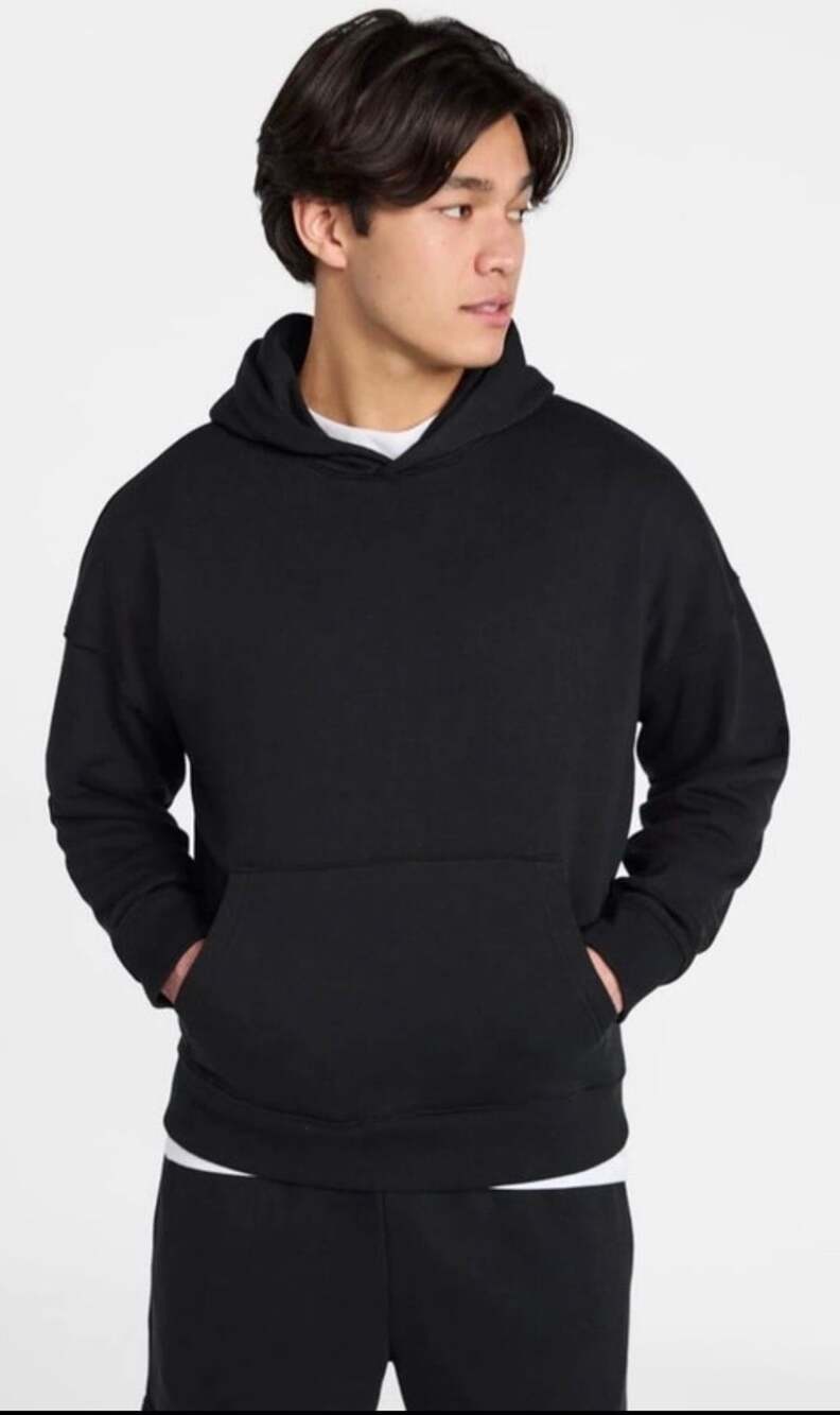No Boundaries Oversized Pullover Hoodie with Long Sleeves Mens S